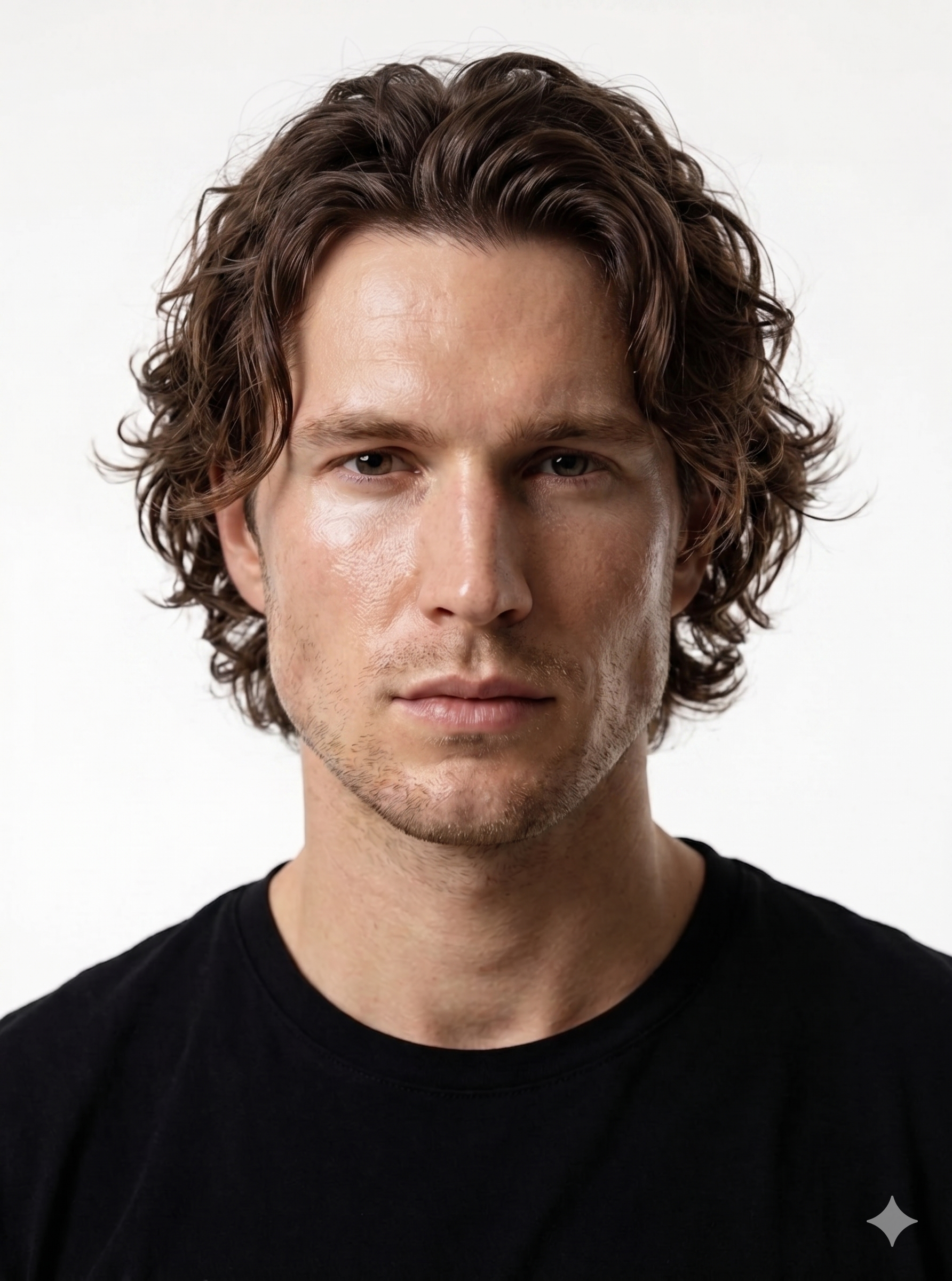 Medium Textured Cut Tousled Waves
