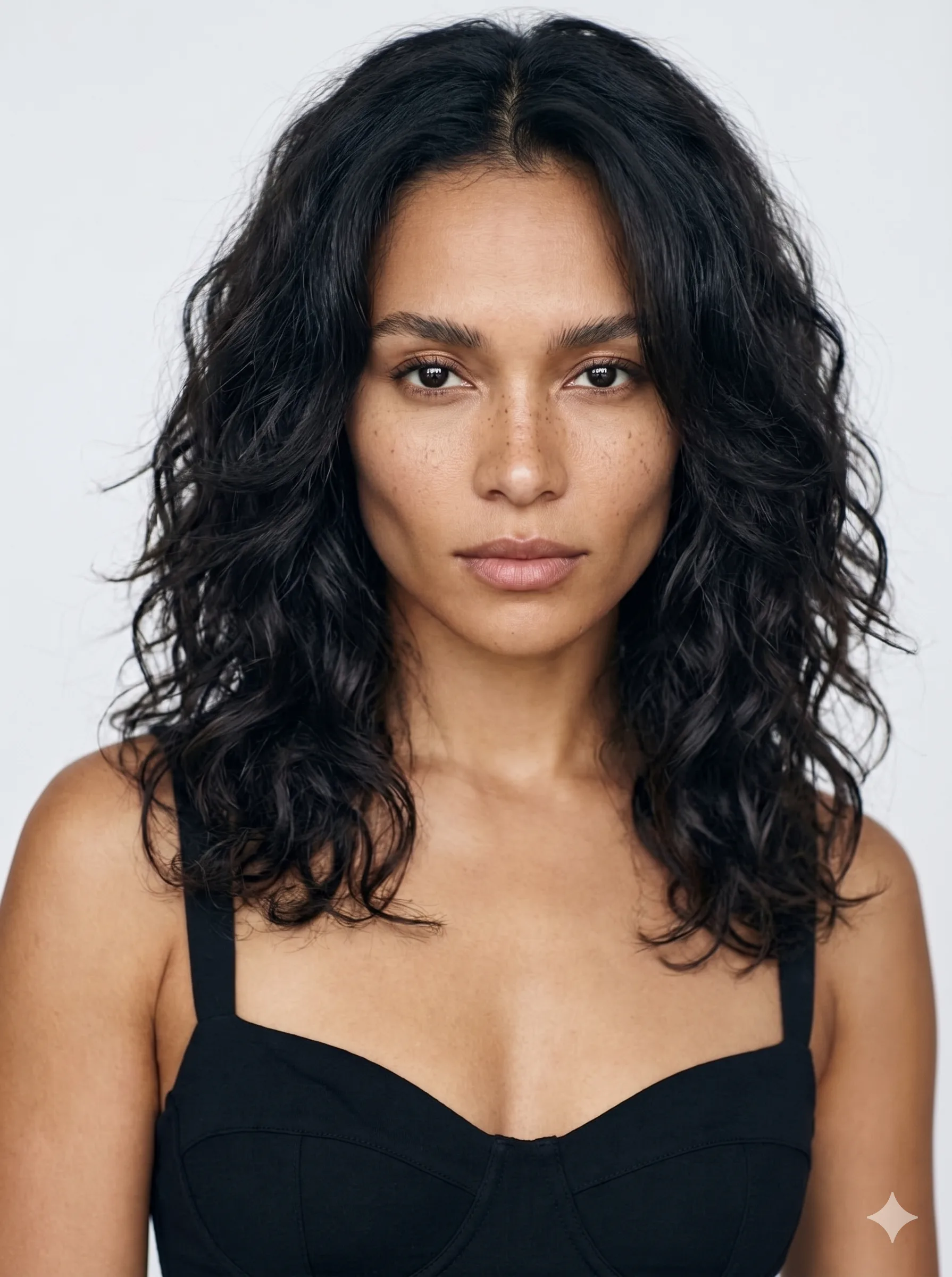 Medium Layered Cut Effortless Waves