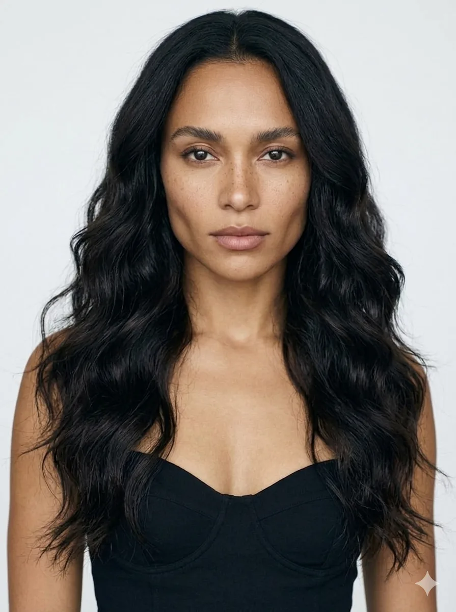 Flowing Waves Point Cut Ends
