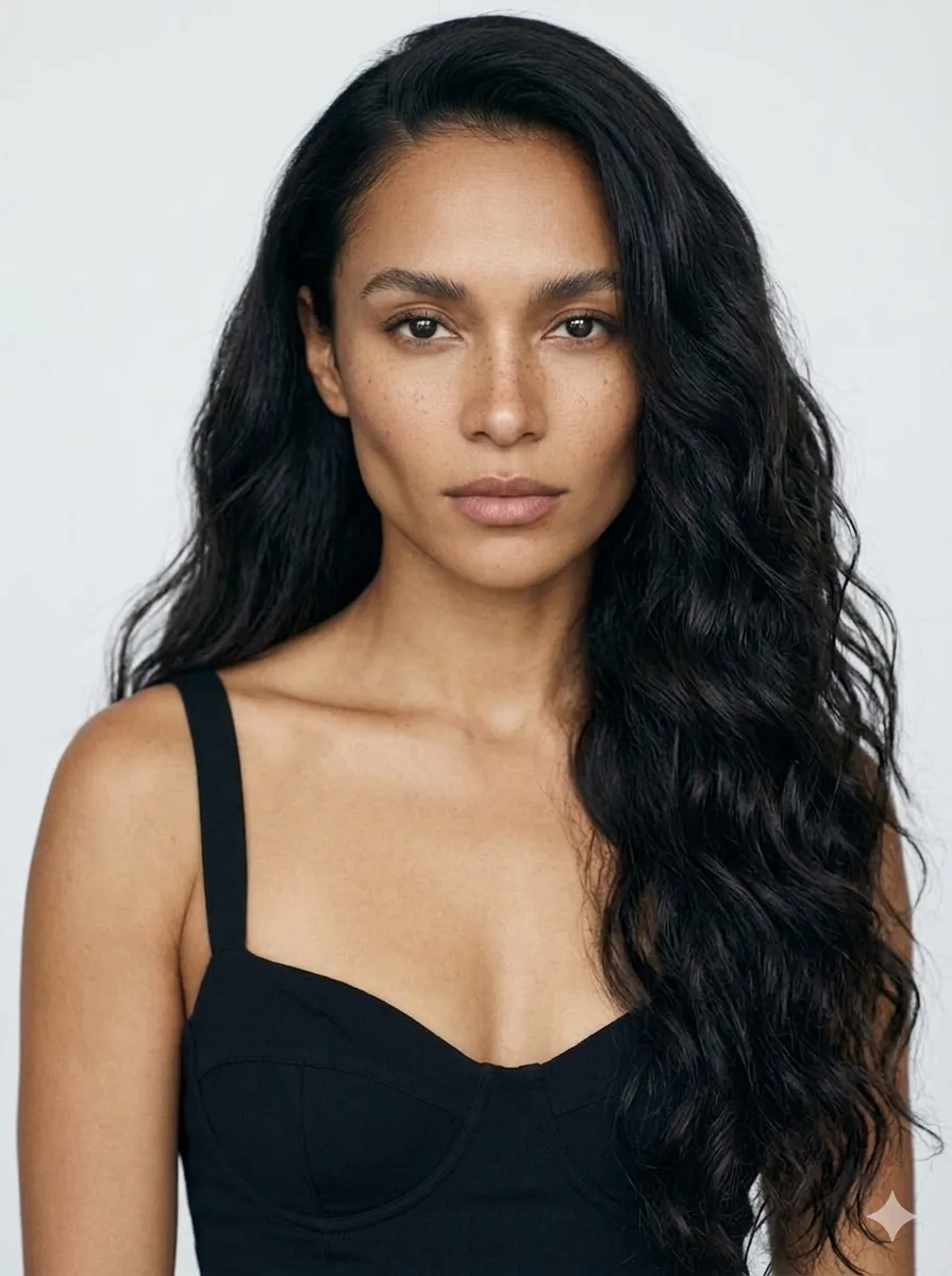 Side Swept Textured Waves