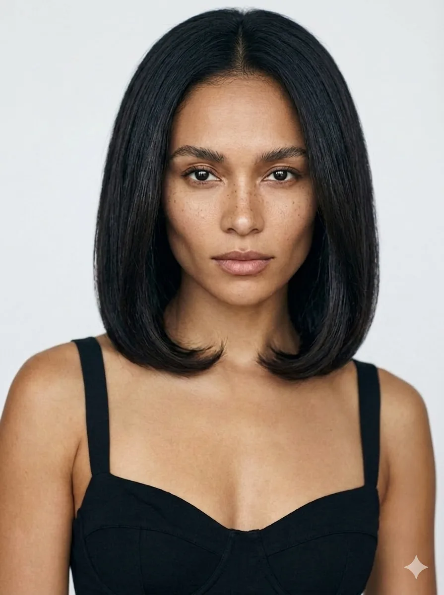 Mid Length Beveled Bob