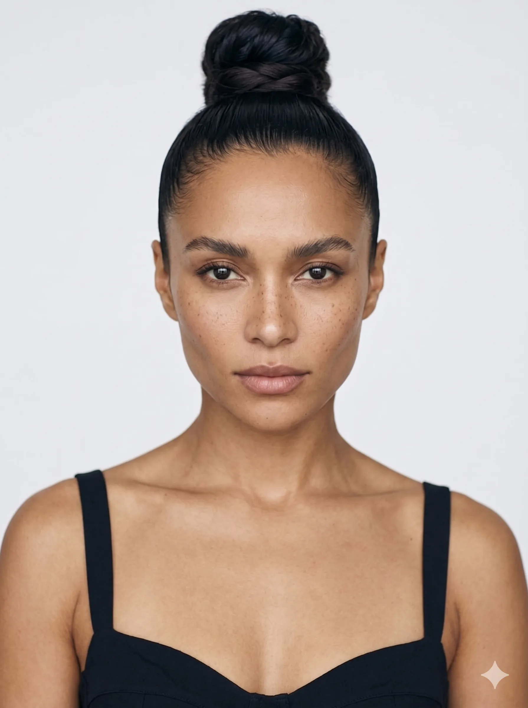 Sleek High Placed Updo With Wrapped Base